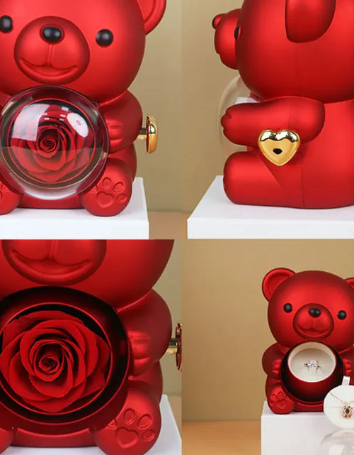 Load image into Gallery viewer, beauty and the beast rose jewelry box
